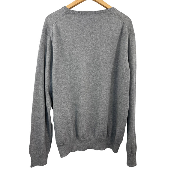 J.Crew Men's V-neck Cotton with Cashmere Long Sleeve Sweater Size XL - Picture 5 of 9